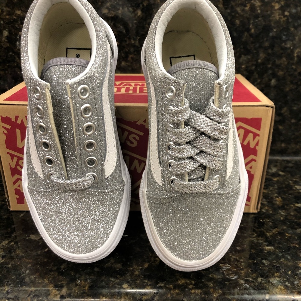 BRAND NEW OLD SCHOOL VANS LUREX GLITTER